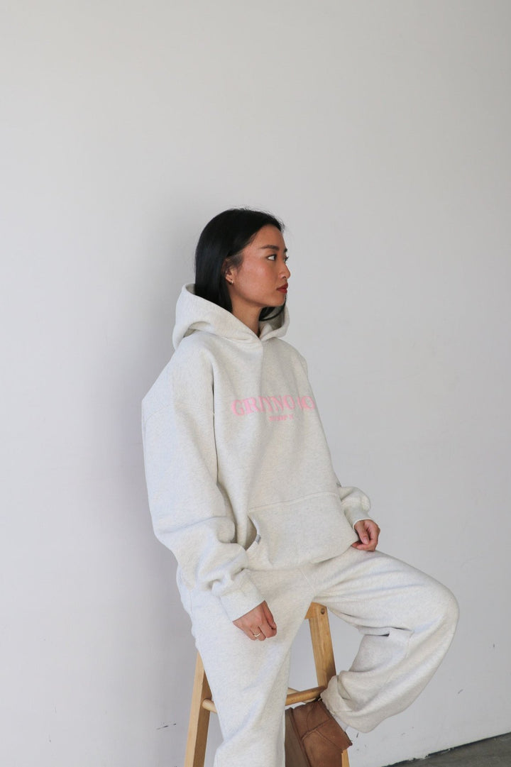 Lucky 8 Hoodie - Strawberry Milk